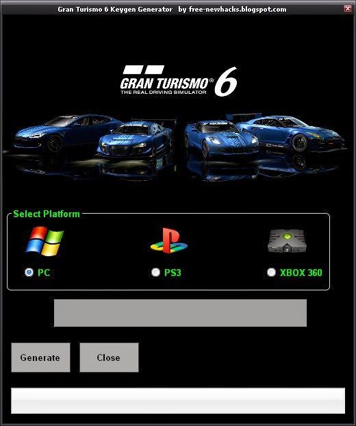 Gran Turismo 6 Key Generator Download Pc