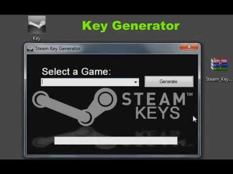 Online steam key generator